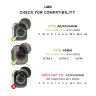 Ремешок UAG Active Strap для Apple Watch 49/46/45/44 мм графит (Graphite) - фото № 3