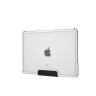 Чехол UAG Lucent для MacBook Air 13" (2022) прозрачный/черный (Ice/Black) - фото № 2