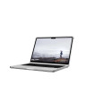 Чехол UAG Lucent для MacBook Air 13" (2022) прозрачный/черный (Ice/Black) - фото № 3