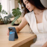 Подставка-кошелек с зеркальцем Uniq Coehl Esme MagSafe синий - фото № 4