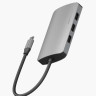 USB-хаб EnergEa AluHub HD Pro 2 8 в 1 темно-серый - фото № 2