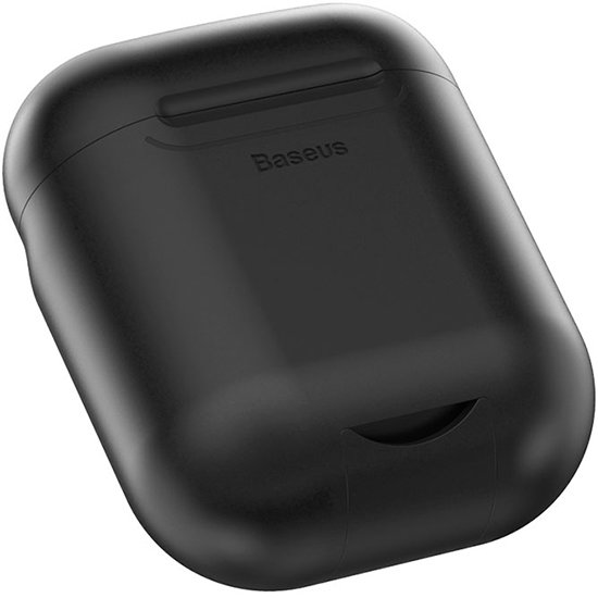 Чехол с беспроводной зарядкой Baseus Wireless Charging Case для AirPods чёрный