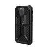 Чехол UAG Monarch Series Case для iPhone 12 / 12 Pro чёрный карбон (Carbon Fiber) - фото № 3