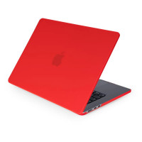 Чехол пластиковый Gurdini Crystall Series для MacBook Air 15" (2023) A2941 красный