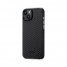 Чехол PITAKA MagEZ Case Pro 4 для iPhone 15 Plus черно-серый 1500D (KI1501MP) - фото № 3