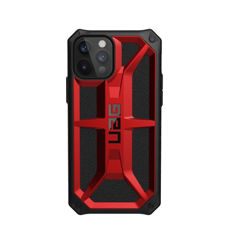 Чехол UAG Monarch Series Case для iPhone 12 / 12 Pro красный (Crimson)