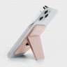 Чехол-подставка и бумажник Uniq Lyft MagSafe для iPhone розовый - фото № 2