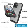 Водонепроницаемый чехол Catalyst Total Protection Case для iPhone 13 черный (Stealth Black) - фото № 4
