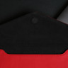 Чехол DOST Leather Co. для MacBook Pro 14" (2021) / MacBook Air 13" (2022) красный - фото № 3