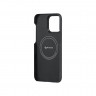 Чехол PITAKA MagEZ Case 4 для iPhone 15 черно-серый узкое плетение 600D Twill (KI1501A) - фото № 6