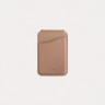 Подставка-кошелек с зеркальцем Uniq Coehl Esme MagSafe светло-коричневый