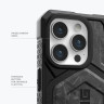 Чехол UAG Monarch Pro с MagSafe для iPhone 15 Pro Max кованый карбон (Forged Carbon) - фото № 7