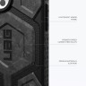 Чехол UAG Monarch Pro с MagSafe для iPhone 15 Pro Max кованый карбон (Forged Carbon) - фото № 9