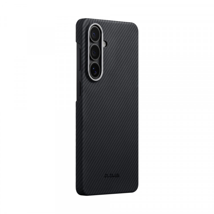 Чехол PITAKA Edge Case для Samsung Galaxy S26 Plus - черный 600D Black/Grey (Twill)
