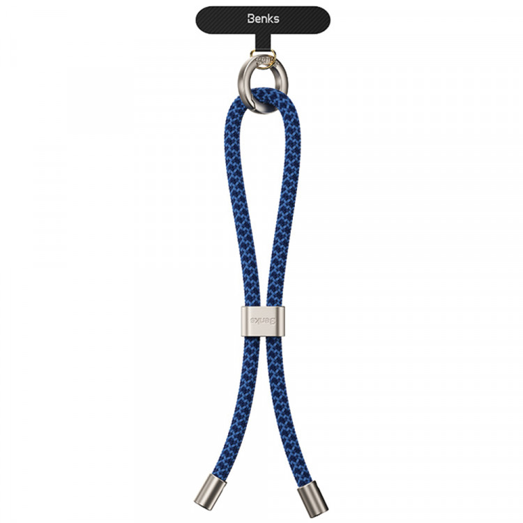 Ремешок для телефона Benks ArmorGrid Phone Adjustable Short Strap - Blue