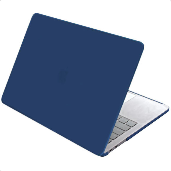 Чехол HardShell Case для MacBook Pro 13" (2016-2020) тёмно-синий