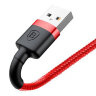 Кабель Baseus cafule Cable Micro USB (1 метр) красный/красный - фото № 2