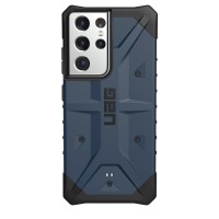 Чехол UAG Pathfinder Series Case для Samsung Galaxy S21 Ultra темно-синий (Mallard)