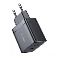 Сетевое зарядное устройство McDodo CH-2501 40 Вт Dual USB-C GaN Fast Charge