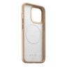 Кожаный чехол Nomad Modern Leather Case MagSafe для iPhone 13 Pro бежевый (Natural) - фото № 5