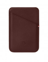 Чехол-бумажник Decoded MagSafe Leather Card Case коричневый (Brwon)