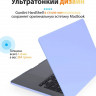 Чехол пластиковый Gurdini Crystall Series для MacBook Air 15" (2023) A2941 небесно-голубой - фото № 2