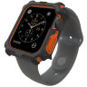Чехол UAG Watch Case для Apple Watch 44 черный/оранжевый - фото № 2