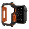 Чехол UAG Watch Case для Apple Watch 44 черный/оранжевый - фото № 3