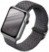 Ремешок Uniq Aspen для Apple Watch 42/44/45 мм серый