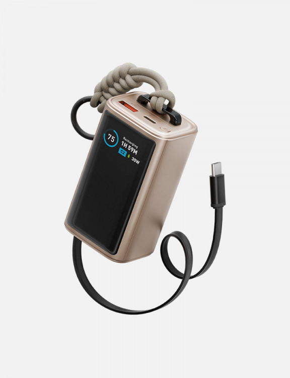 Внешний аккумулятор EnergEA ComPac Arc 45 Power Bank 10000 мАч золотой