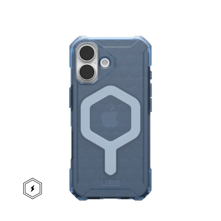 Чехол UAG Essential Armor для iPhone 17 голубой (Cloud Blue)