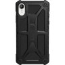 Чехол UAG Monarch Series Case для iPhone Xr чёрный карбон - фото № 6
