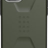Чехол UAG Civilian Series для iPhone 11 Pro оливковый (Olive Drab) - фото № 3