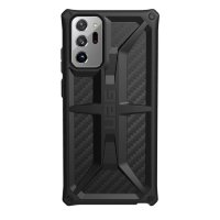 Чехол UAG Monarch Series Case для Samsung Galaxy Note 20 Ultra чёрный карбон (Carbon Fiber)