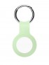 Силиконовый брелок-подвеска с кольцом для ключей iNeez для AirTag светло-зеленый