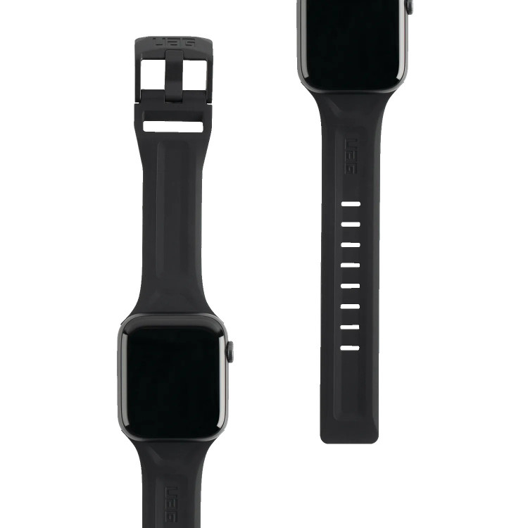 Силиконовый ремешок UAG Scout Strap для Apple Watch 42/41/40 мм черный (Black)