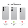 Чехол UAG Pathfinder Clear для Samsung Galaxy S26 Plus тонированный/черный (Ash/Black) - фото № 3