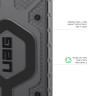 Чехол UAG Pathfinder Clear для Samsung Galaxy S26 Plus тонированный/черный (Ash/Black) - фото № 7