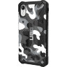 Чехол UAG Pathfinder SE Camo Series Case для iPhone Xr белый камуфляж Arctic - фото № 4