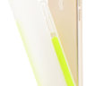 Силиконовый чехол Gurdini Crystal Ice для iPhone Xr кислотно-зелёный матовый - фото № 2
