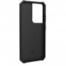 Чехол UAG Monarch Series Case для Samsung Galaxy S21 Ultra чёрный карбон (Carbon Fiber) - фото № 4