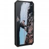 Чехол UAG Monarch Series Case для Samsung Galaxy S21 Ultra чёрный карбон (Carbon Fiber) - фото № 2