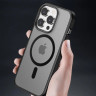 Чехол Gurdini Shockproof c MagSafe для iPhone 15 Pro Max черный - фото № 5
