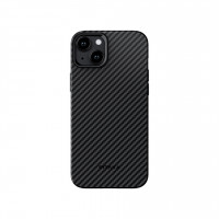 Чехол PITAKA MagEZ Case Pro 4 для iPhone 15 черно-серый 1500D (KI1501MMP)