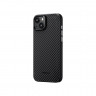 Чехол PITAKA MagEZ Case Pro 4 для iPhone 15 черно-серый 1500D (KI1501MMP) - фото № 3