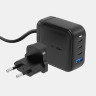 Универсальный сетевой адаптер EnergEa TravelHub GaN100 EU 100 Вт