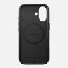 Кожаный чехол Nomad Modern Leather Case для iPhone 17 черный (Black) - фото № 7