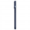 Чехол SPIGEN Silicone Fit для iPhone 13 Pro темно-синий (Navy Blue) - фото № 5