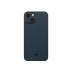 Чехол PITAKA MagEZ Case 3 для iPhone 14 Plus черно-синий кевлар 1500D Twill (KI1408M)