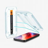 Защитное стекло SPIGEN GLAS.tR EZ Fit 2 Pack для iPhone 16 Pro (Clear) 2 шт.